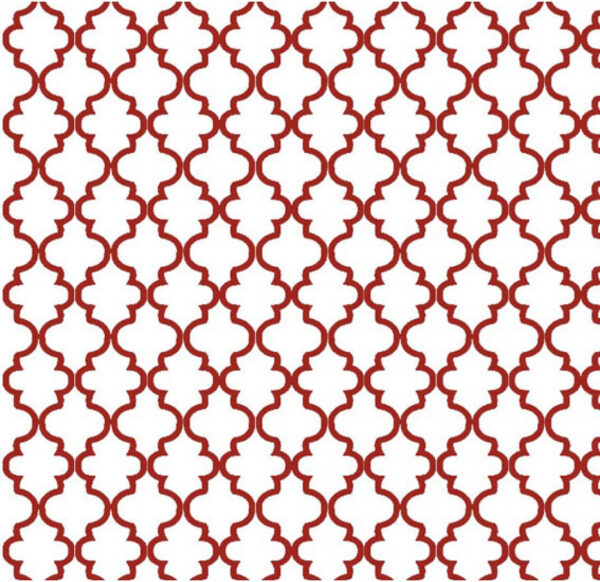 TRICOLINE ANA BRANCO COM VERMELHO COR 12