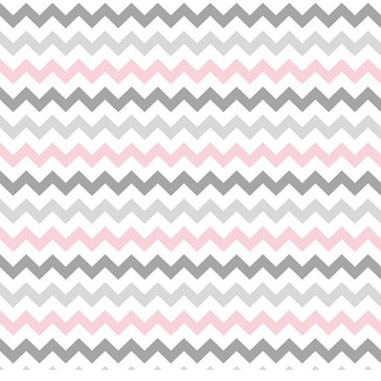 TRICOLINE CHEVRON ZARAH ROSA C/ CINZA COR 16