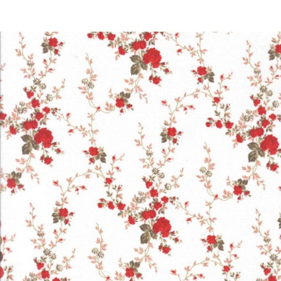 TRICOLINE FLORAL SARAH VERMELHO COR 55