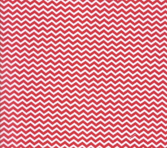 TRICOLINE MINI CHEVRON VERMELHO COR 08