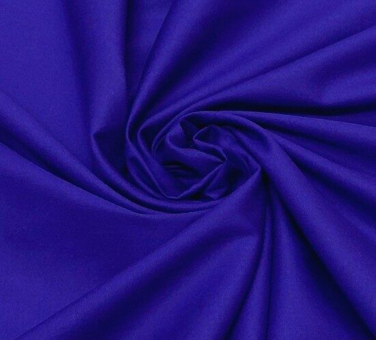 Tricoline Silky Liso Azul Royal Cor 4000