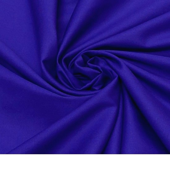 Tricoline Silky Liso Azul Royal Cor 4000