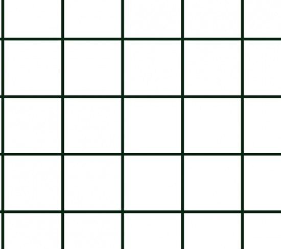Tricoline Grid Branco Com Preto Cor 02