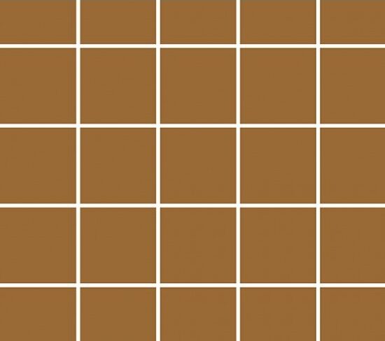 Tricoline Grid Caramelo Com Branco Cor 15