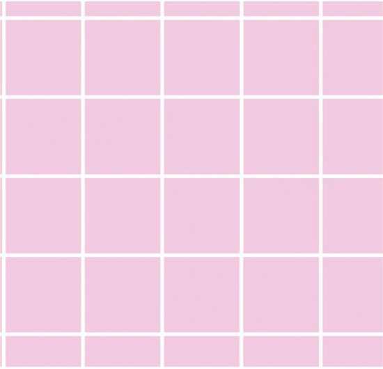 Tricoline Grid Rosa Com Branco Cor 11