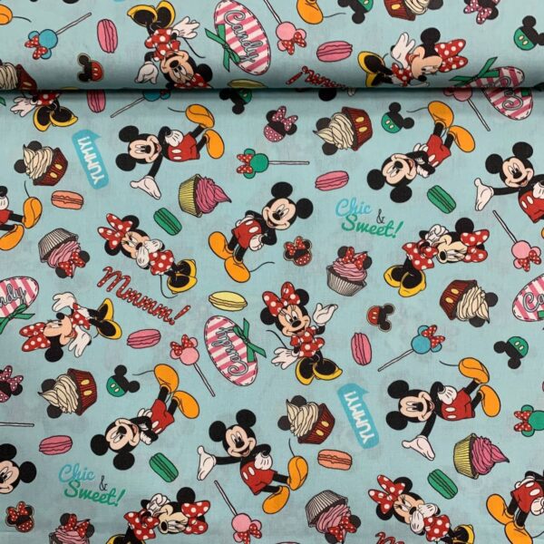 TRICOLINE DIGITAL LICENCIADO III MICKEY E MINNIE 12 D AZUL - COR A