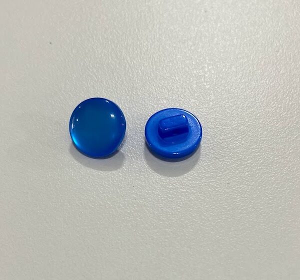 Botão de Costura Perolado c/ Pezinho T18 Azul Céu