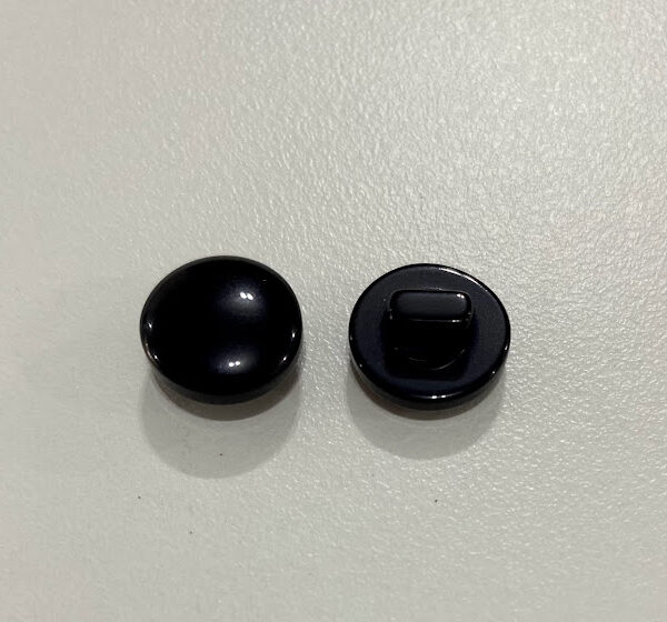 Botão de Costura Perolado c/ Pezinho T18 Preto