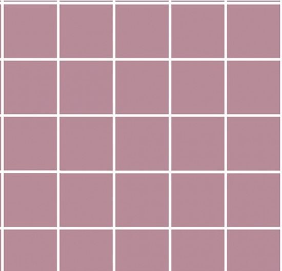 Tricoline Grid Rosê Com Branco Cor 12