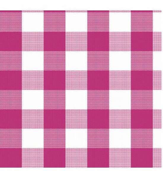 Tricoline Xadrez Grande 20Xm Fio Tinto Pink Cor 2240