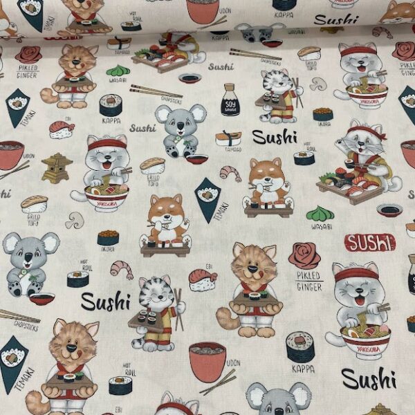 Tricoline Digital Sushi 6061 D - Cor A