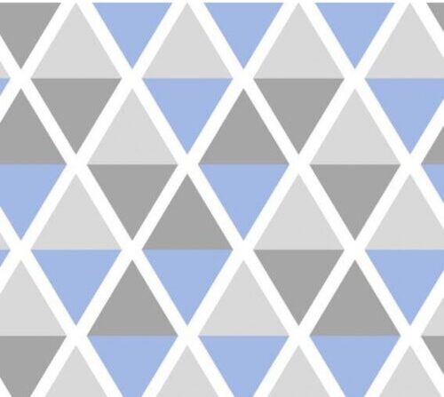 Tricoline Margot Azul E Cinza Cor 12
