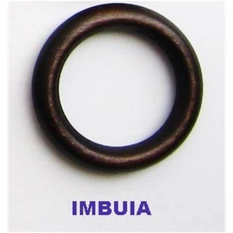 Argola Madeira 01 Imbuia C/ 10 Und