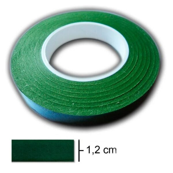 Fita Floral Verde Escuro 12Mm X 30Mts