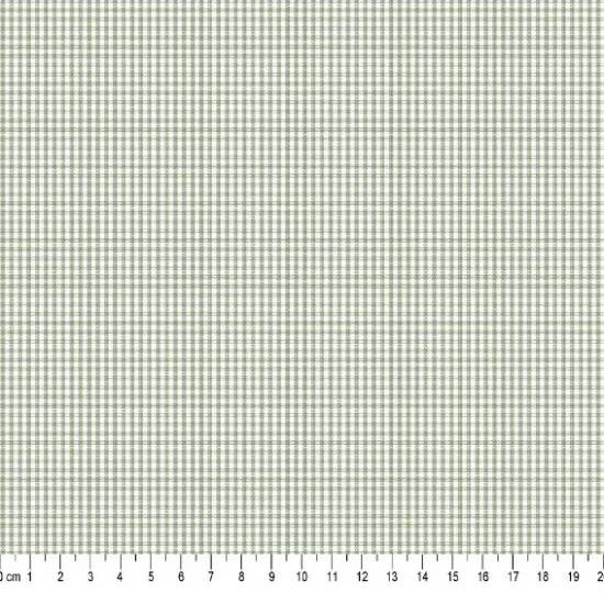 Tricoline Xadrez Miudo 1xm Fio Tinto Verde Malva Cor 1134