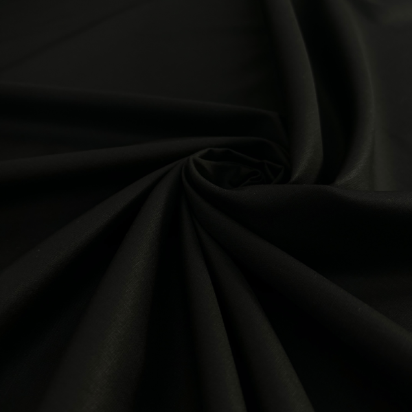Tricoline Silky Liso Preto Cor 6990