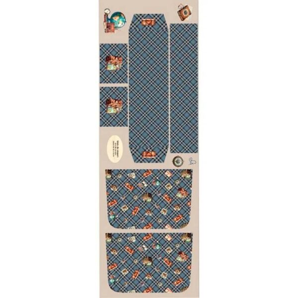 Tricoline Digital Coleção Luciana Angarten Kit Mala - Painel (0,50Mt x 1,50Mt)