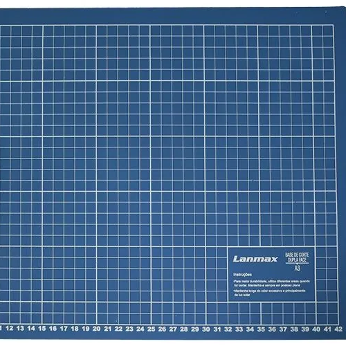 Base de Corte Dupla Face 30X45 A3 Azul