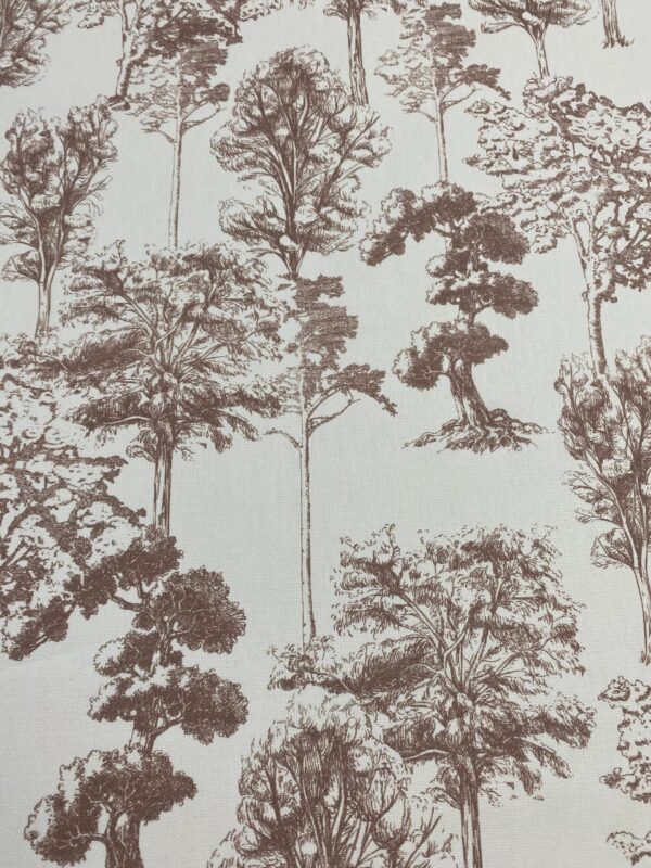 Tecido Impermeável Digital Havana Toile de Jour Chocolate 6322 D Cor A