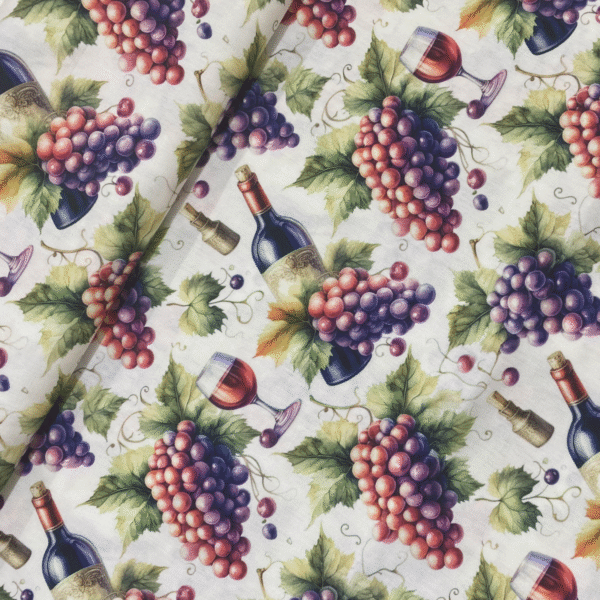 Tricoline Digital Coleção Vineyard Uvas e Vinhos