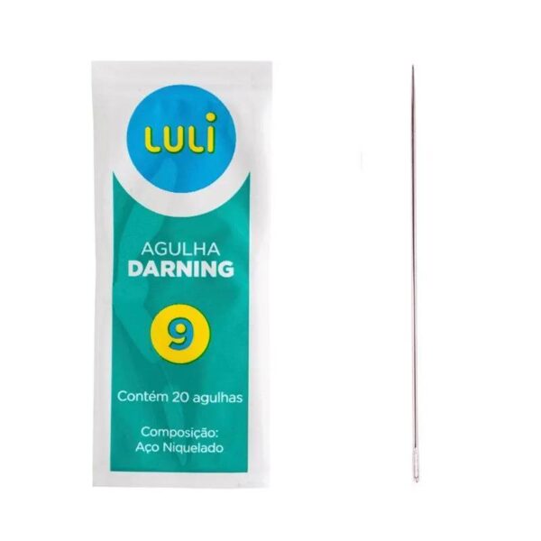 Agulha De Mão Luli Nº 9 C/ 20 Und