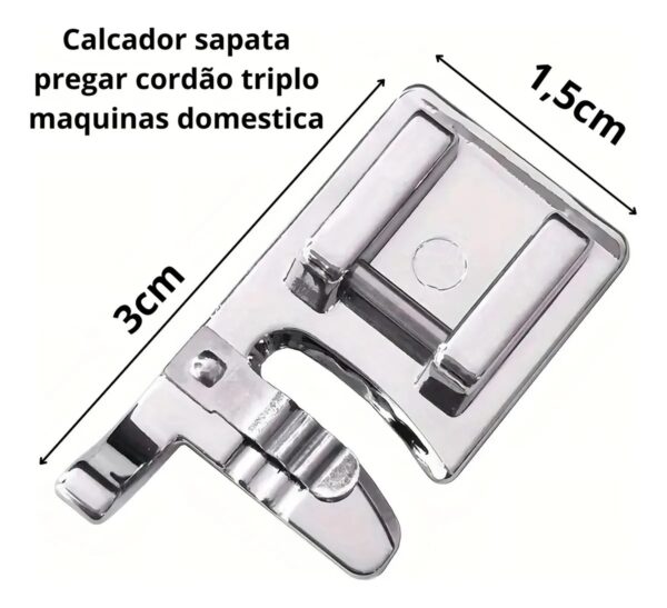 Calcador Para Cordão Triplo - Imagem 3