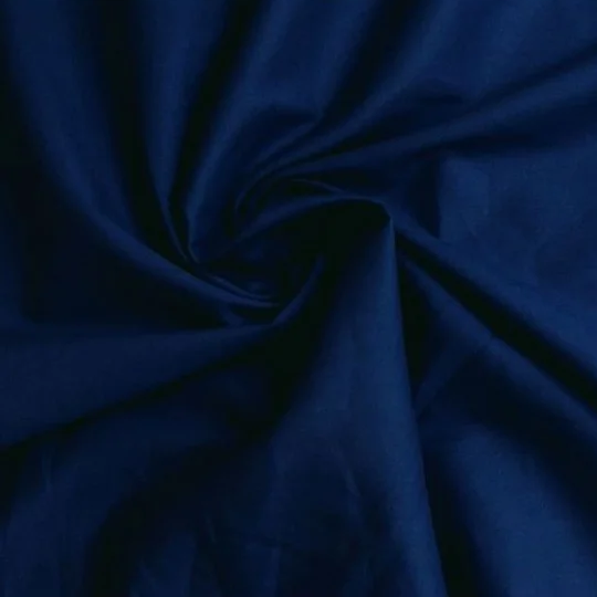 Tricoline Silky Liso Azul Marinho Cor 4257