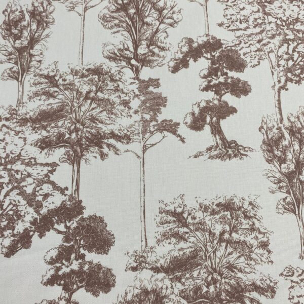 Tecido Impermeável Digital Havana Toile de Jour Chocolate 6322 D Cor A