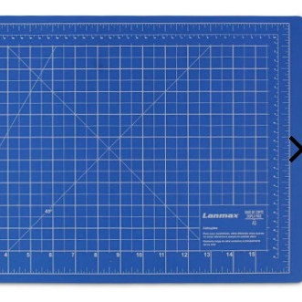 Base de Corte Dupla Face 30X45 A3 Azul