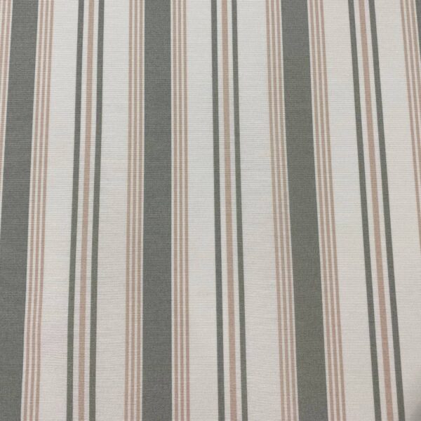 Tecido Semi Imperme&aacute;vel Belize Listrado Verde Ch&aacute; e Ros&ecirc; 6344 Cor B