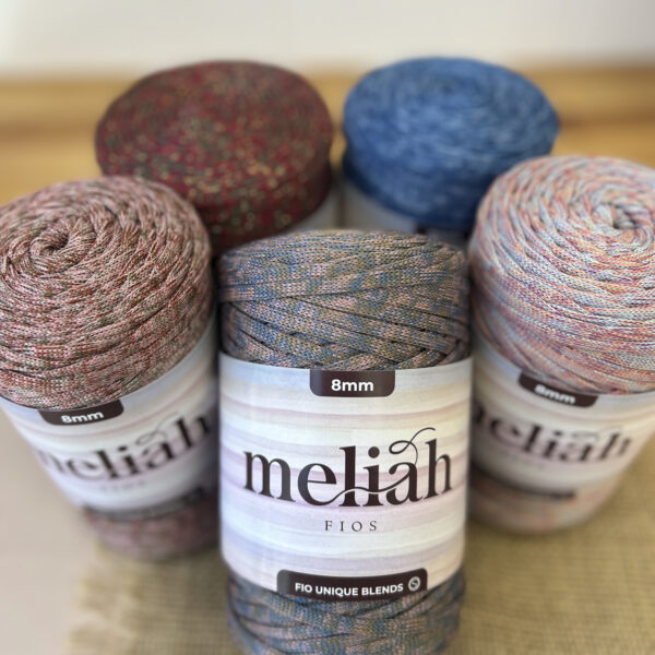 Fio de Poliéster Unique Blends Meliah 8mm