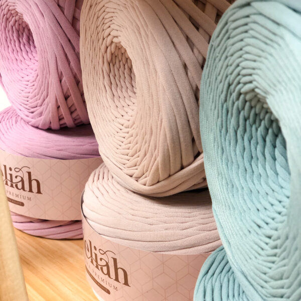 Fio de Malha Premium Meliah Anti-Pilling Rolotê 35 Mm