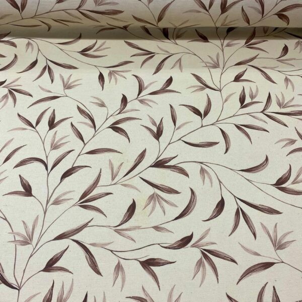 Tecido Semi Impermeável Decokasa Decokasa Ramos Elegance Canela 6292 D Cor A