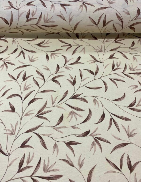 Tecido Semi Impermeável Decokasa Decokasa Ramos Elegance Canela 6292 D Cor A