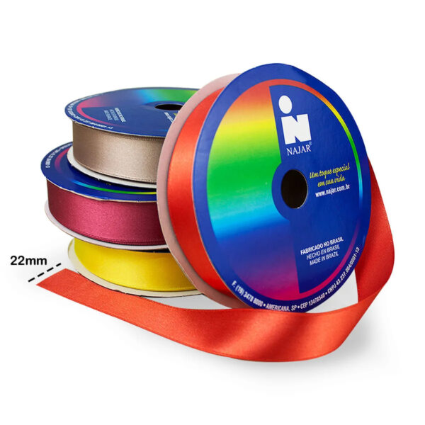 Fita De Cetim Najar 40 Nº5 Rolo 50M