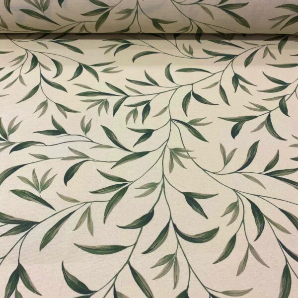 Tecido Semi Impermeável Decokasa Decokasa Ramos Elegance Verde 6292 D Cor B