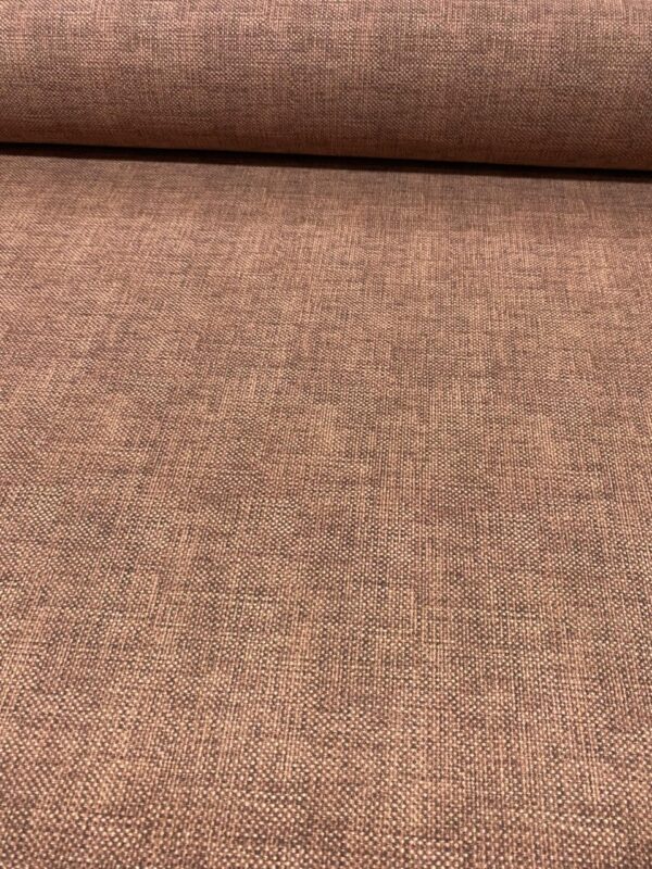 Tecido Semi Impermeável DecokasaTextura Linho Canela 6297 D Cor A