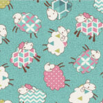 Carneirinho Verde Tiffany-Rosa Cor 05