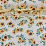 Mini Girassol Fundo Amarelo 5809 D Cor A