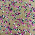 Floral Bege e Rosa