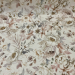 Floral Bege e Branco 6197 D Cor C