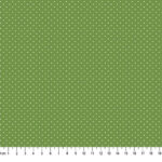 Verde Jade Poá Branco Cor 30
