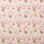 Matelassê Balõezinhos C/ Bichinhos Rosa