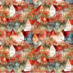 3D Vilarejo 4 Vermelho