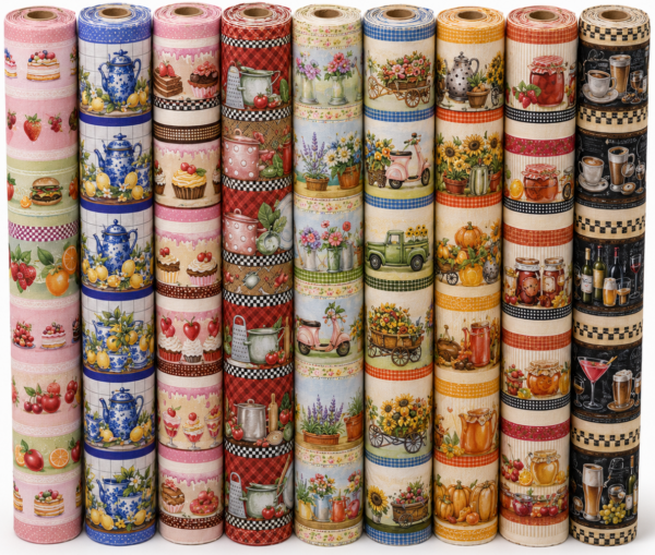 Tricoline Digital Barrado – Diversas Estampas