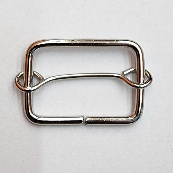 Regulador Com Passante Níquel Borda Fina 3Cm X 1.70Cm C/ 02 Und
