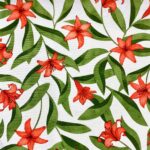 Floral Laranja 6201 Cor A