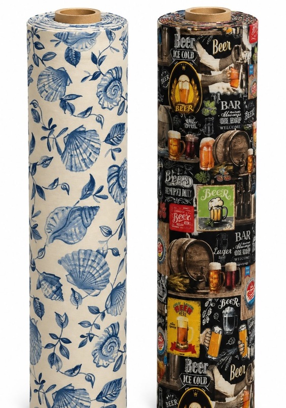 Tecido Semi Impermeável Belize Estampas Temáticas