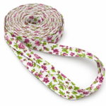 Branco Floral Rosê/Branco Cor 43